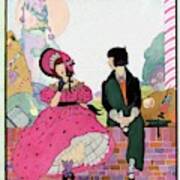 A Vogue Cover Of Children Art Print