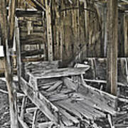 Abandon Barn Art Print