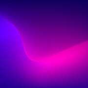 Abstract Red Light Trail On Blue Background Art Print