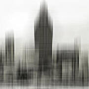 Abstract Skyline Art Print