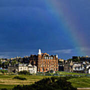 After The Storm At St. Andrews Golf Old Course Scotland Art Print