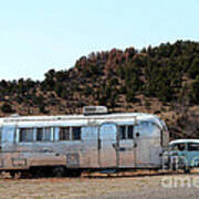 Airstream And Volkswagen Bug Art Print