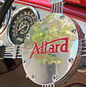 Allard Steering Wheel Art Print