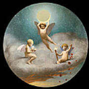 Allegory Of Night Art Print