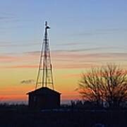 Alone On The Prairie Art Print