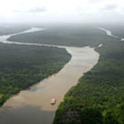 Amazon River, Near Belem Art Print