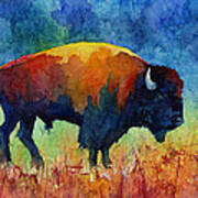 American Buffalo Ii Art Print