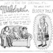 An Advertisement For Mildred Art Print