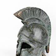 Ancient Greek Helmet Art Print