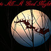 And To All A Good Night Art Print