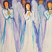 Angel Choir Art Print