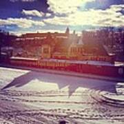 Ann Arbor Train Station Art Print