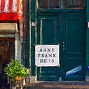 Anne Frank House. Amsterdam Art Print