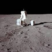 Apollo 11 Moon Landing Art Print