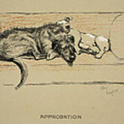 Approbation, 1930, 1st Edition Art Print