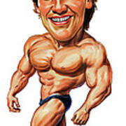 Arnold Schwarzenegger Painting By Art
