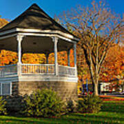 Athol Uptown Common Dressed In Autumn Leave Art Print
