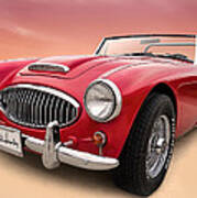 Austin Healey Art Print