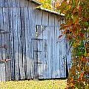 Autumn Barn Art Print