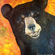 Autumn Bear Art Print