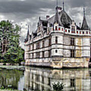 Azay-le-rideau Art Print