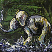 Baby Elephant Painting by Lovejoy Creations - Fine Art America