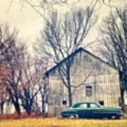 Back In Time. #ohio #barn #country Art Print