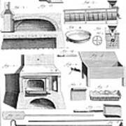 Baking Tools, 18th Century Art Print