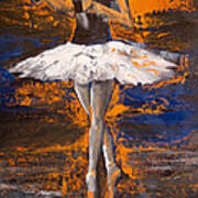 Ballerina En Pointe Art Print