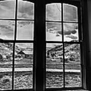 Bannack Window Art Print