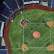 Baseball Field Rogers Center From Above Art Print