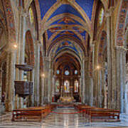 Basilica Di Santa Maria Sopra Minerva Art Print