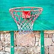 Basketball Net Art Print