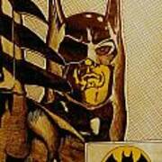 Bat Man Art Print