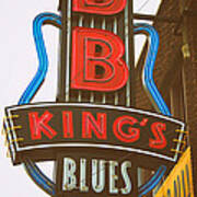 Bb King's Blues Club Art Print