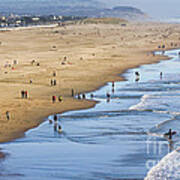 Beach Day Art Print