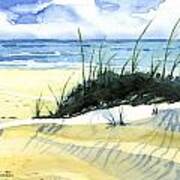 Beach Dunes Art Print