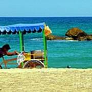 Beach Entrepreneur In San Jose Del Cabo Art Print