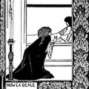 Beardsley: Morte Darthur Art Print