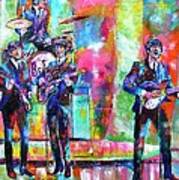 Beatles Ed Sullivan Show Art Print