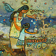 Become Rich In What Matters To God Art Print