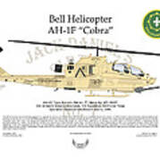 Bell Helicopter Ah-1f Cobra Art Print