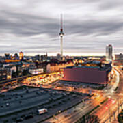 Berlin From Above Art Print