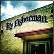 Big Fisherman New Orleans Art Print