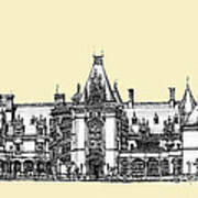 Biltmore Estate In Asheville Art Print