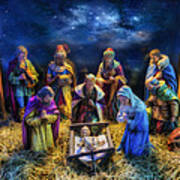 Birth Of Jesus Art Print
