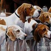 Blessing Of The Hounds Art Print