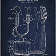 Blood Pressure Cuff Patent From 1914 Art Print