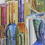 Blown Glass Art Print