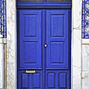 Blue Door Of Estremoz Art Print